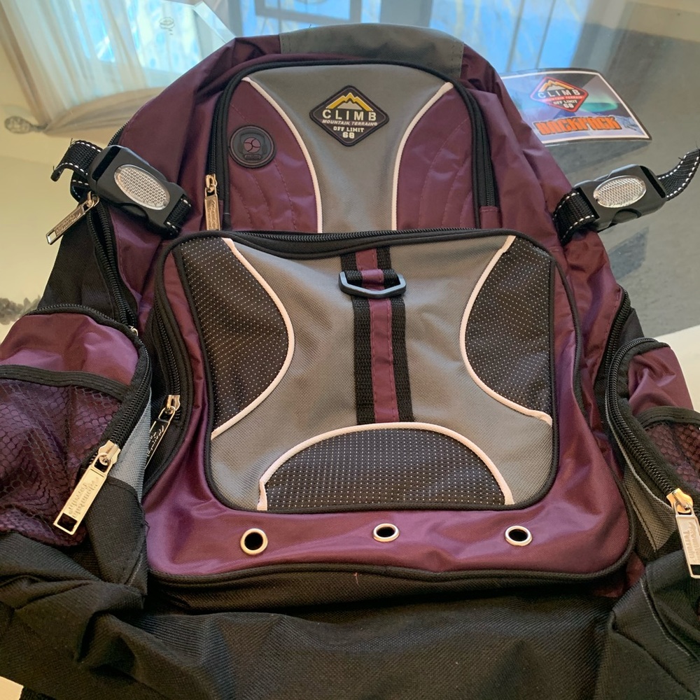 Climb mountain terrain backpack